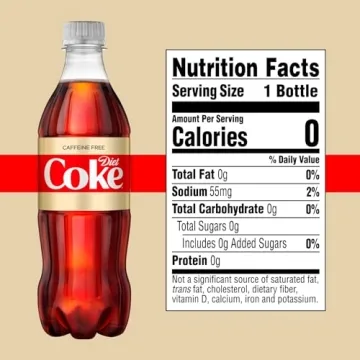 Caffeine Free Diet Coke 12 Pack - Refreshing Beverage