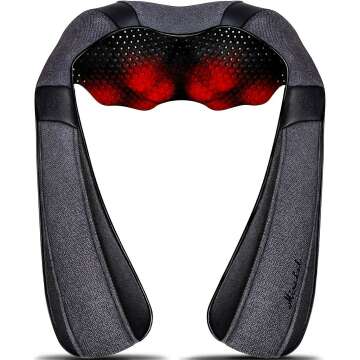 Shiatsu Back Massager for Neck & Shoulder Relief