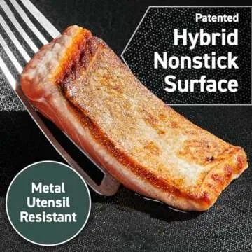 HexClad Hybrid Nonstick 5.5 Qt Deep Sauté Pan