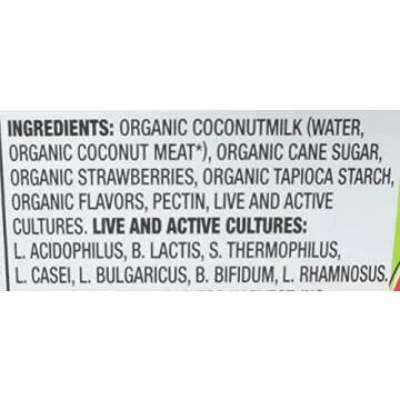 Harmless Harvest Dairy-Free Cup Yogurt Strawberry 4oz