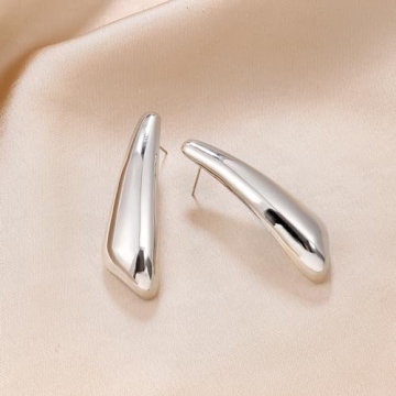 Chunky Geometry Earrings: Stylish Statement Jewelry for Women