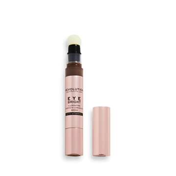 Makeup Revolution Eye Bright Concealer - Mocha, 3ml, Vegan & Cruelty-Free