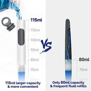 Toilet Bowl Brush Holder Set: Silicone Toilet Brush with Refillable Handle Dispenser - Bathroom Scrubber Rv Cleaner Toilet Brush with Caddy - Deep Cleaning Bathroom Scrub Brush