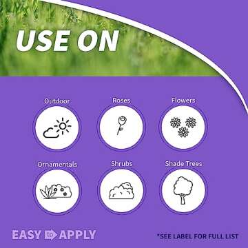 Bonide Systemic Insect Control, 16 oz Concentrate Long Lasting Insecticide for Outdoor Gardening, Ma...