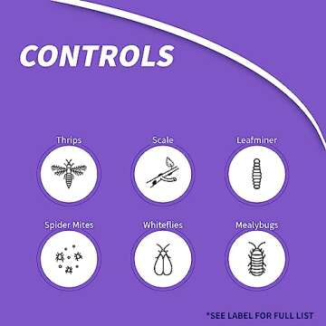 Bonide Systemic Insect Control, 16 oz Concentrate Long Lasting Insecticide for Outdoor Gardening, Makes 16 Gallons