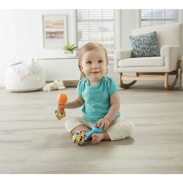 Fisher-Price Newborn Maracas Set - Fun and Safe