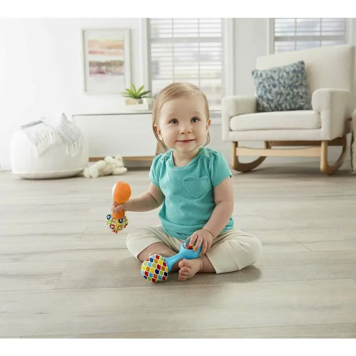 Fisher-Price Newborn Maracas Set - Fun and Safe