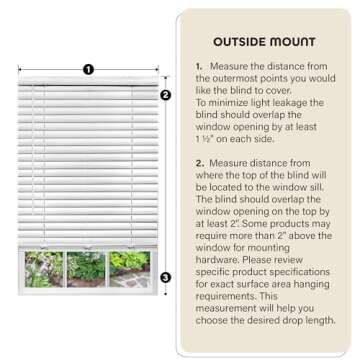 Cordless Room Darkening Venetian Blinds - Achim Home Decor