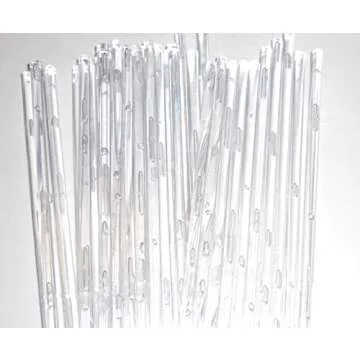Durable 15" Clear Balloon Stick for Events and Parties