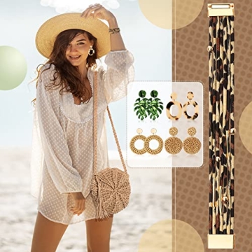 Hicarer Boho Purse and Earrings Set for Perfect Summer