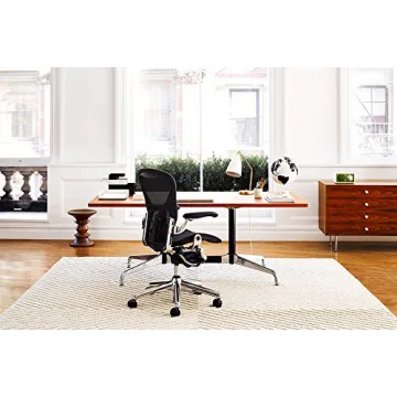 Herman Miller Aeron Chair Ergonomic Adjustable Vinyl Arms