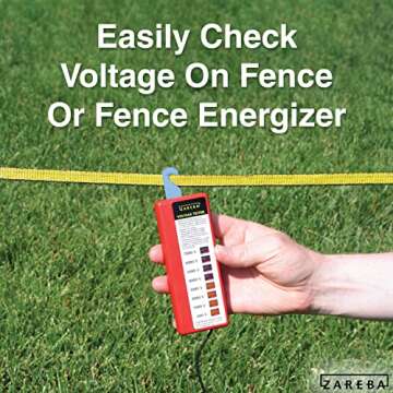 Zareba RSVT8 Eight-light Voltage Tester for Easy Electric Fence Maintenance