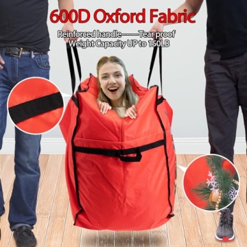 HikooLSS Christmas Tree Storage Bag for 12 ft Trees