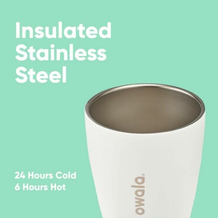 Insulated 10 oz Coffee Tumbler - BPA Free Gray