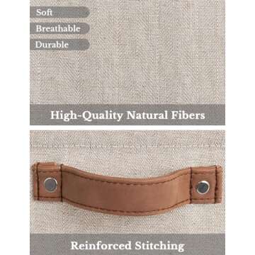 StorageWorks 13x13 Storage Cubes, Collapsible Storage Bins Organizer for Closet, Fabric Storage Box with PU Handles, Brown and Beige, 6-Pack