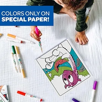 Crayola Dinosaur Color Wonder Set for Mess-Free Fun
