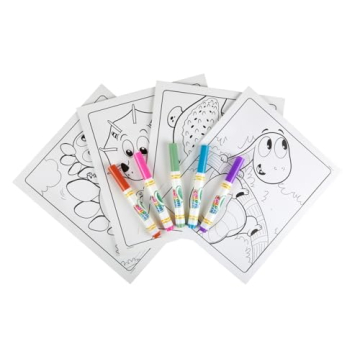 Crayola Dinosaur Color Wonder Set for Mess-Free Fun