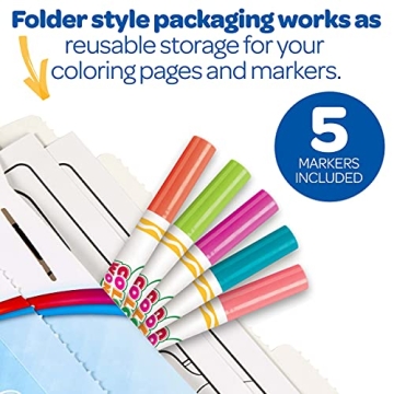 Crayola Dinosaur Color Wonder Set for Mess-Free Fun