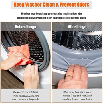 Magnetic Washer Door Prop - Prevent Musty Odors Easily