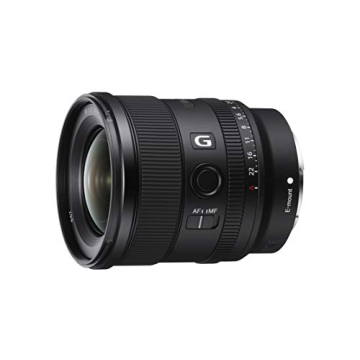 Sony FE 20mm F1.8 G Ultra-Wide Prime Lens for Sony