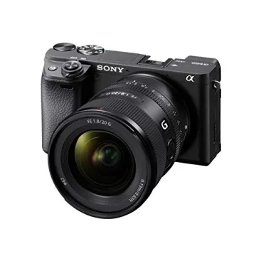 Sony FE 20mm F1.8 G Ultra-Wide Prime Lens for Sony