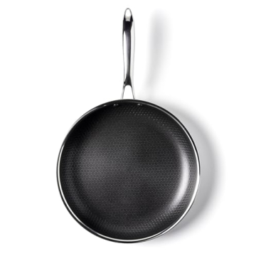 HexClad 6-Piece Hybrid Nonstick Fry Pan Set