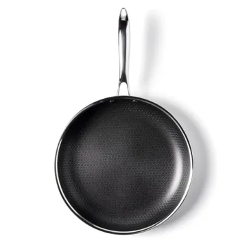 HexClad 6-Piece Hybrid Nonstick Fry Pan Set