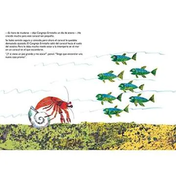 Una casa para Cangrejo Ermitaño (A House for Hermit Crab) (The World of Eric Carle) (Spanish Editio...