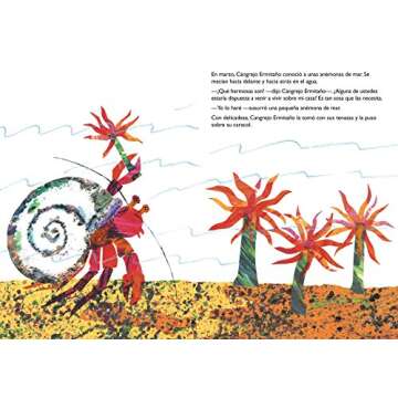 Una casa para Cangrejo Ermitaño (Eric Carle) en Español