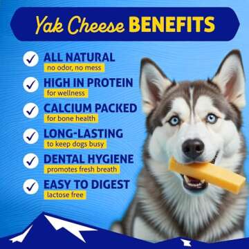 Himalayan Dog Chew Original Yak Cheese Dog Chew, 1 Large Stick, 3.3 oz, Gluten Free, Healthy Dog Tre...