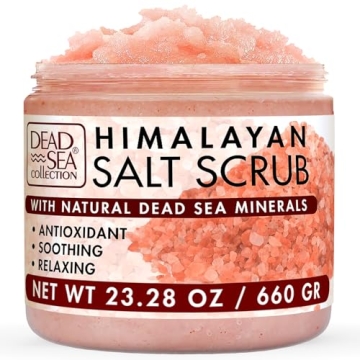 Dead Sea Salt Body Scrub with Oils & Minerals 23.28 OZ