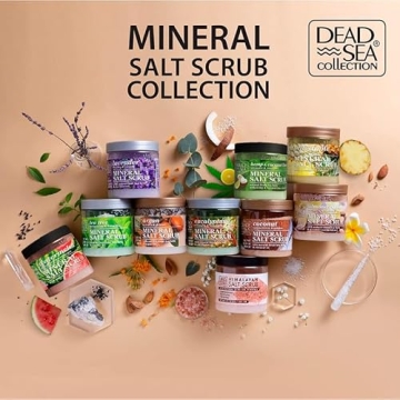 Dead Sea Salt Body Scrub with Oils & Minerals 23.28 OZ