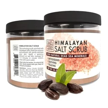 Dead Sea Salt Body Scrub with Oils & Minerals 23.28 OZ