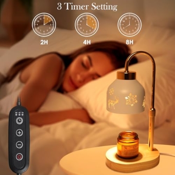 Loowoko Candle Warmer Lamp for Cozy Home Decor