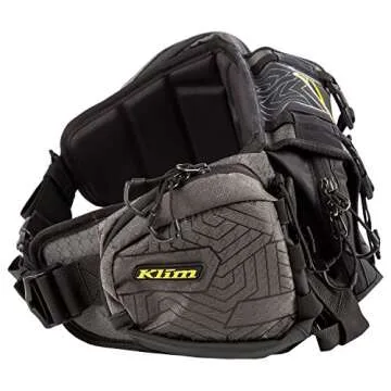 KLIM Scramble Pak Gray: Ultimate Heavy Duty Hip Pack