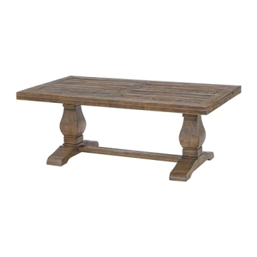 Martin Svensson Home Napa Coffee Table - Reclaimed Natural Finish for Farmhouse Charm