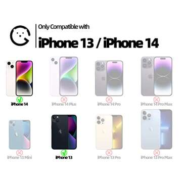 Ginkgonut 3D Cute Design Silicone Case for iPhone 13/14 - Stylish & Protective