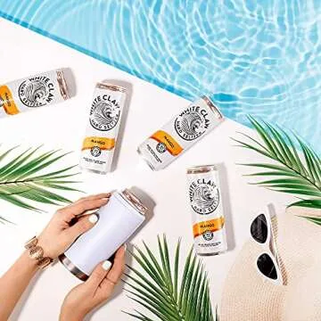 Maars Stainless Steel Skinny Can Cooler for Slim Drinks