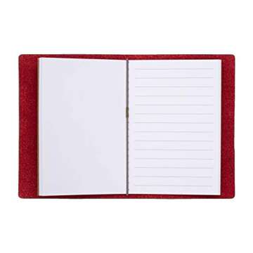 J&A Homes Leatherette Wedding Vow Books His and Hers – Perfectly Sized, Vow Booklets with White Lettering – Vows Book Her & Him, Wedding Essentials Idea, Wedding Registry Gifts