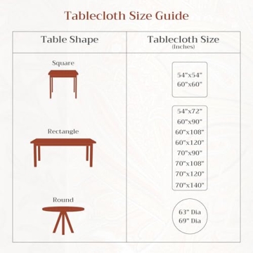 Maison d'Hermine Round Cotton Tablecloth for Festive Dining