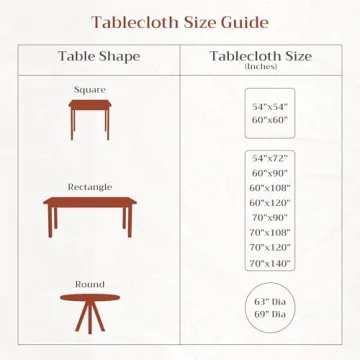 Maison d'Hermine Round Cotton Tablecloth for Festive Dining