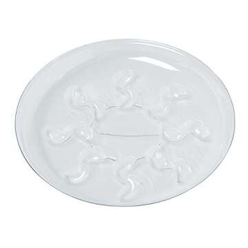10-Inch Heavy Duty Plant Saucer Drip Trays for Perfect Plant Care