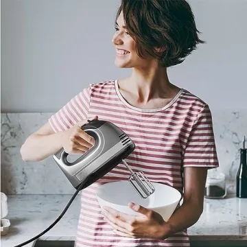 Mueller Electric Hand Mixer - 5 Speed Turbo with Storage Case