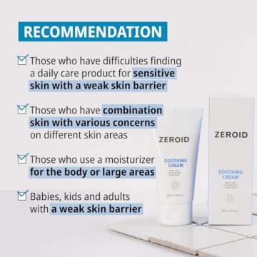 ZEROID Soothing Cream – Korean Dermocosmetic Hydration