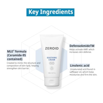 ZEROID Soothing Cream – Korean Dermocosmetic Hydration