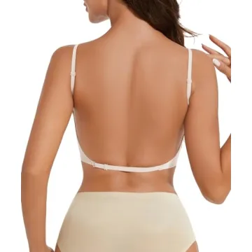 Versatile ZITAIMEI Low Back Seamless Multiway Bra