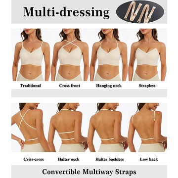 Versatile ZITAIMEI Low Back Seamless Multiway Bra