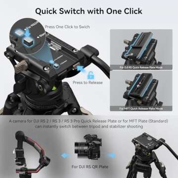 SmallRig AD-80 Heavy-Duty Video Tripod System