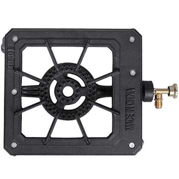 Boshen Portable Cast Iron Propane LPG Camp Stove