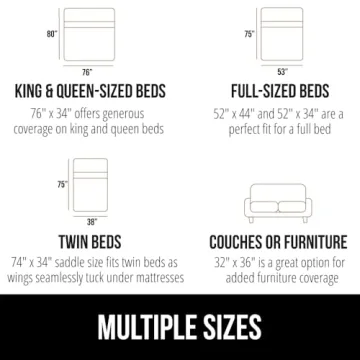 Gorilla Grip Waterproof Mattress Protection Pad 52x34